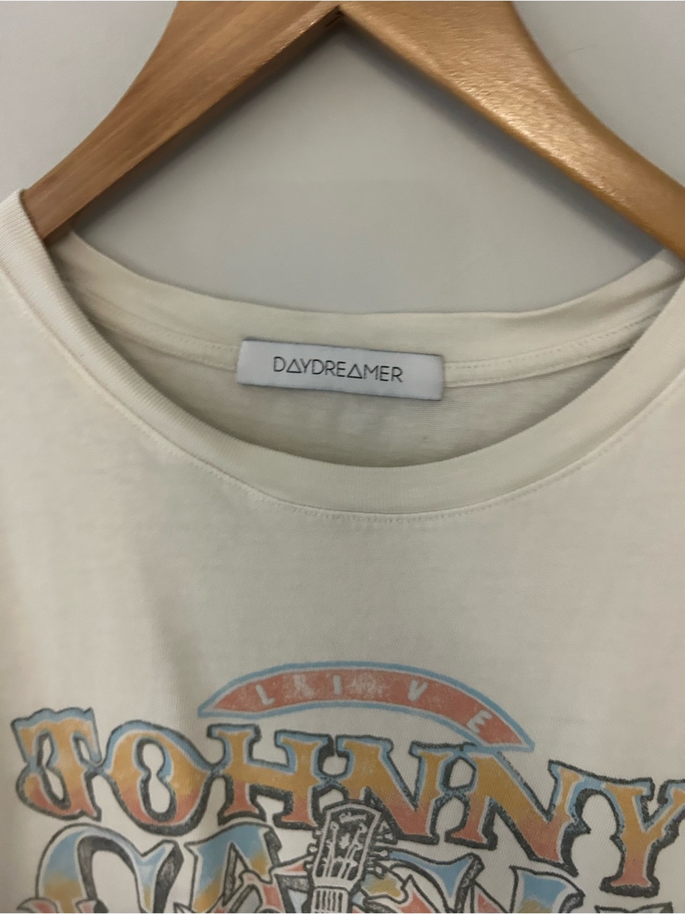 Daydreamer Johnny Cash Nashville Vintage Stone Tee - Picture 5 of 6